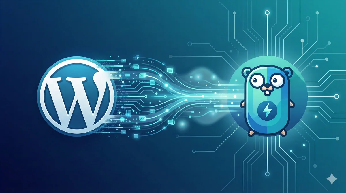 WordPress to Hugo migration visualization