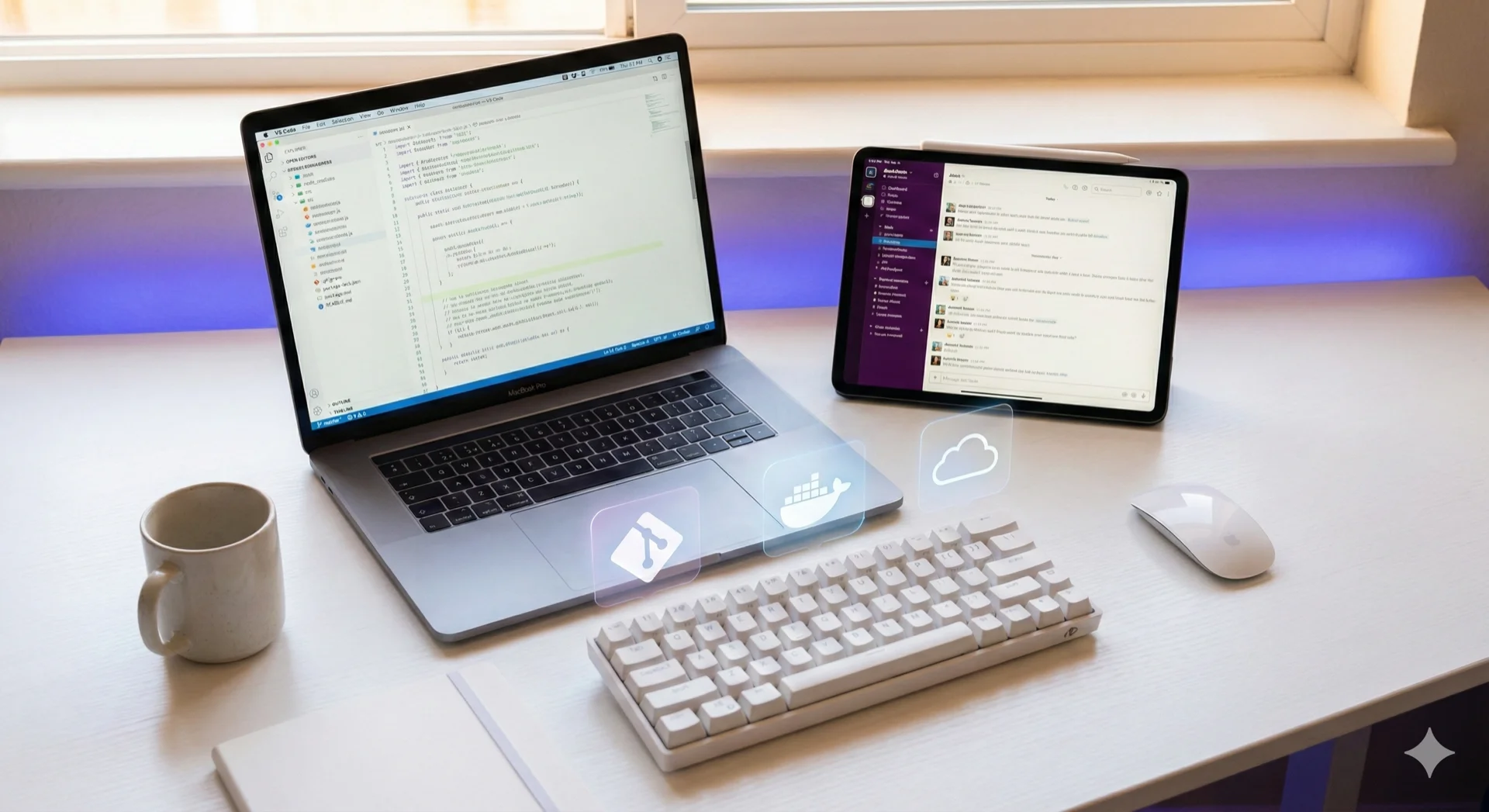 A curated collection of AI tools on a developer's desktop